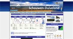 Desktop Screenshot of en.weerstation-schouwen-duiveland.nl